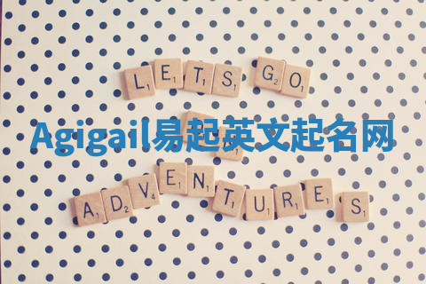 Agigail易起英文起名网 Agigail易起英文起名网