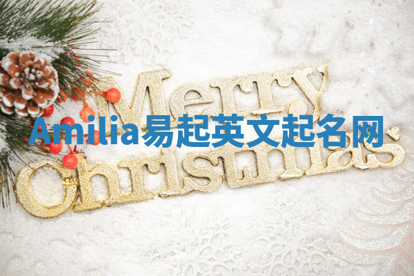 Amilia易起英文起名网