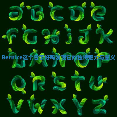 Bernice这个名字好吗 发现它的独特魅力与意义 Bernice这个名字好吗 发现它的独特魅力与意义