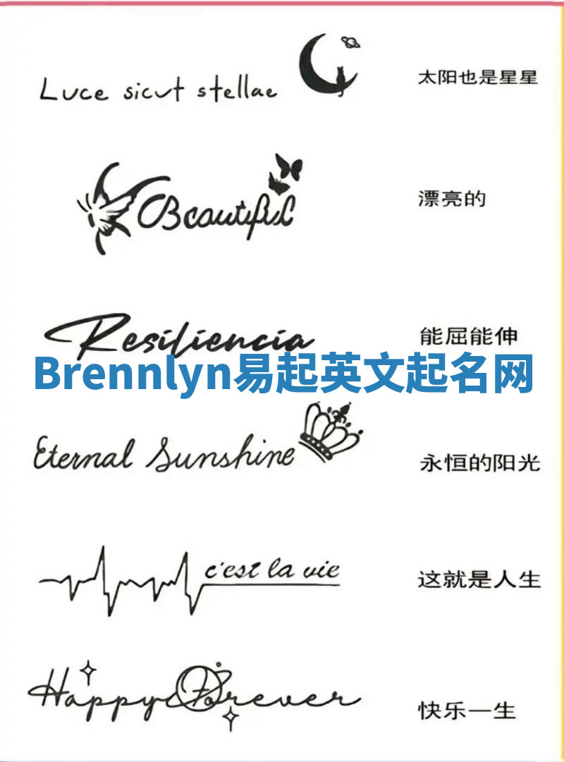 Brennlyn易起英文起名网