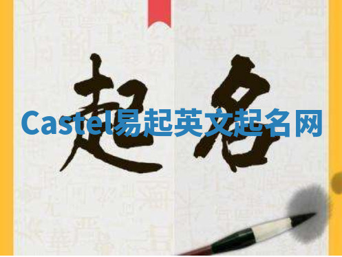Castel易起英文起名网 Castel易起英文起名网
