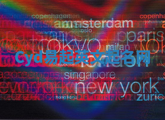 Cyd易起英文起名网