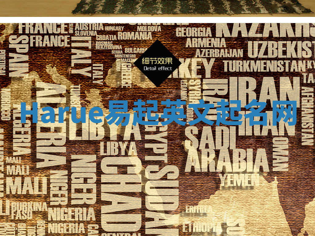 Harue易起英文起名网