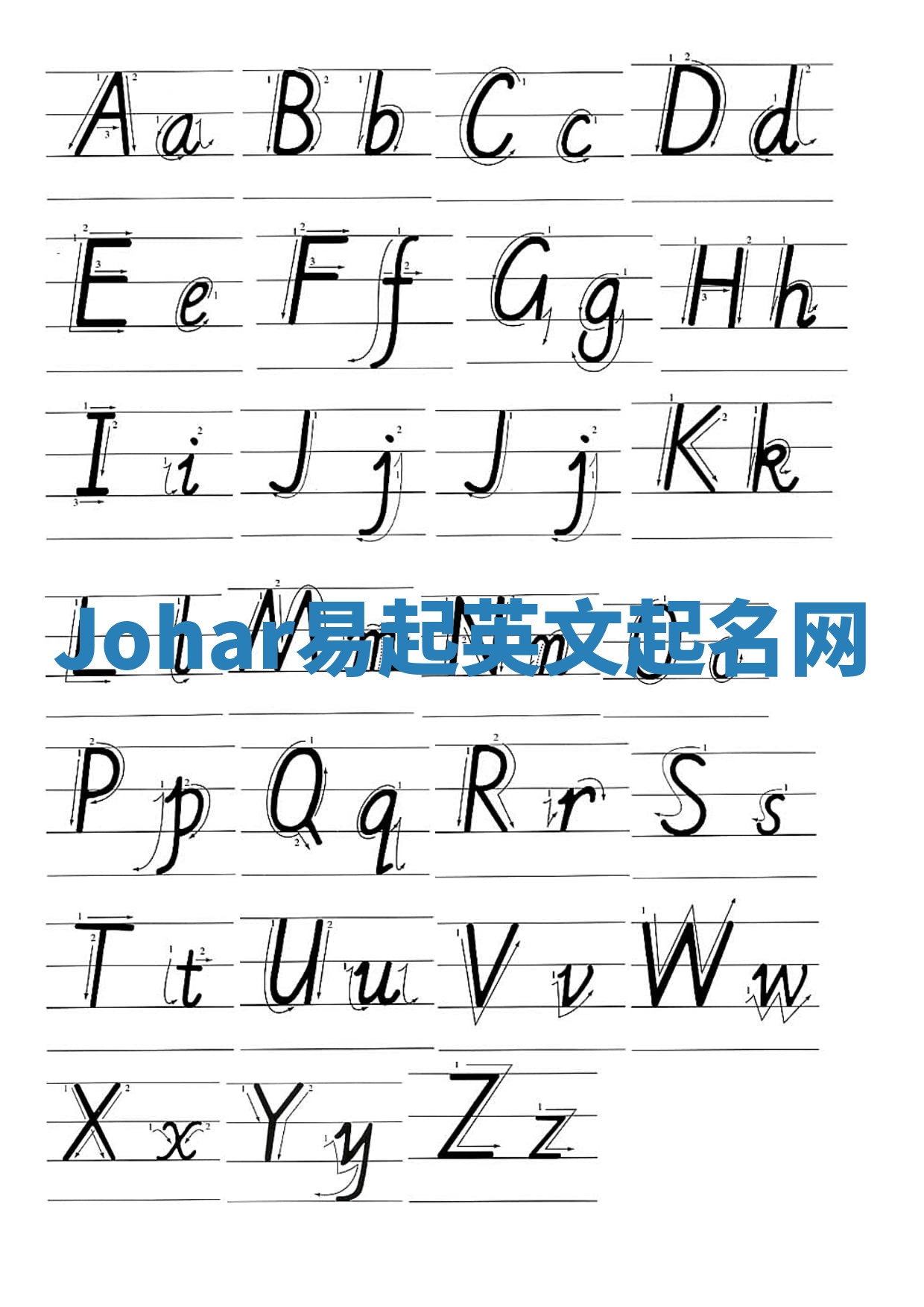 Johar易起英文起名网 Johar易起英文起名网