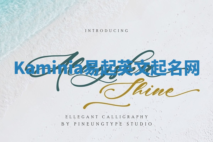 Kaminia易起英文起名网
