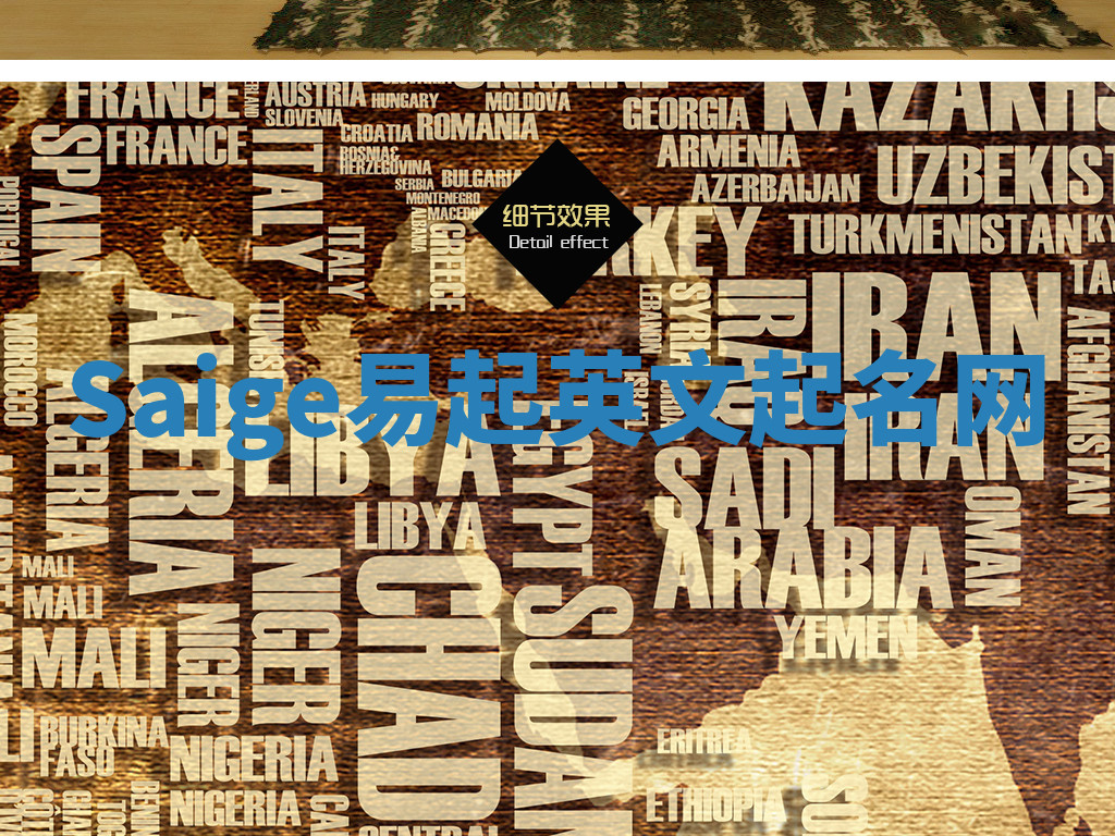 Saige易起英文起名网