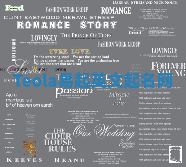 Teola易起英文起名网 Teola易起英文起名网